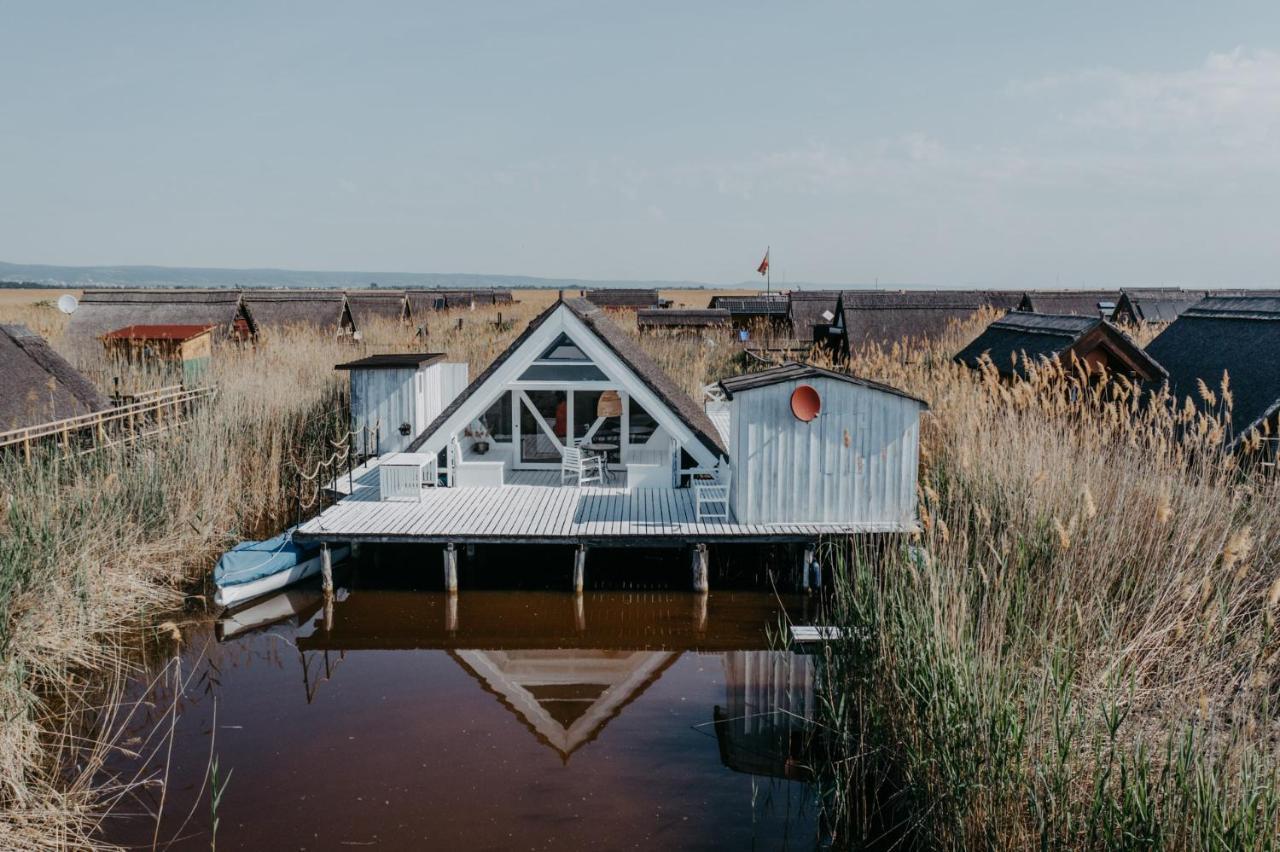 Seehuette Neusiedlersee - Strandhaus, Elektroboot Inklusive Rust Eksteriør bilde
